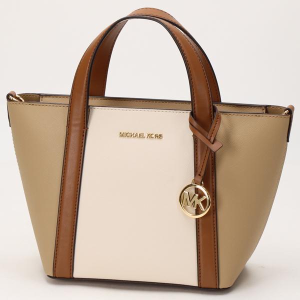 MICHAEL KORS PRATT カラーブロック トート クロスボディ