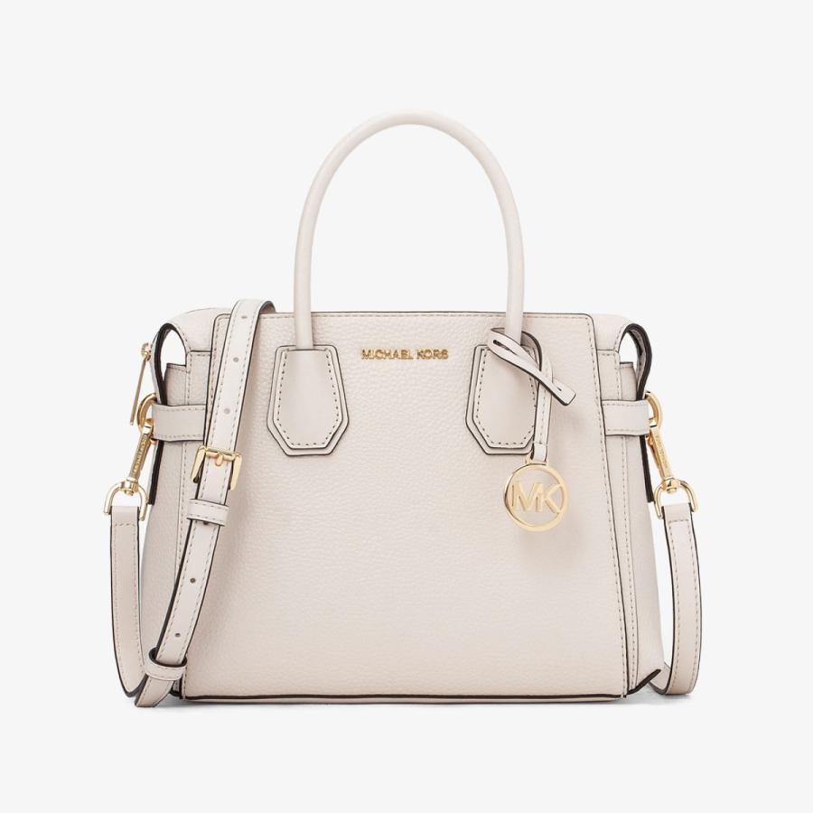 MICHAEL KORS MERCER トップジップ ベルテッド サッチェル