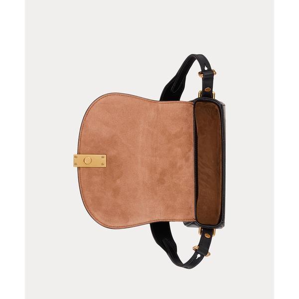 Polo ID カーフスキン サドル バッグの画像