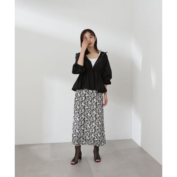 NATURAL BEAUTY BASIC ペプラムバルーンブルゾン 24SS : マルイ