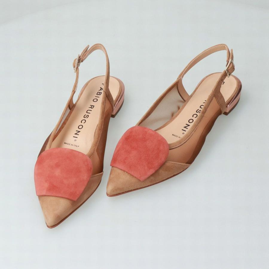 FABIO RUSCONI RUSCONI◇1.6cmヒール◇カラーヒールチュール