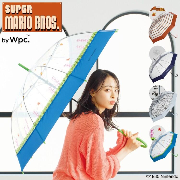 Wpc. 【Wpc.】［ビニール傘］ 任天堂 スーパーマリオブラザーズ 60cm