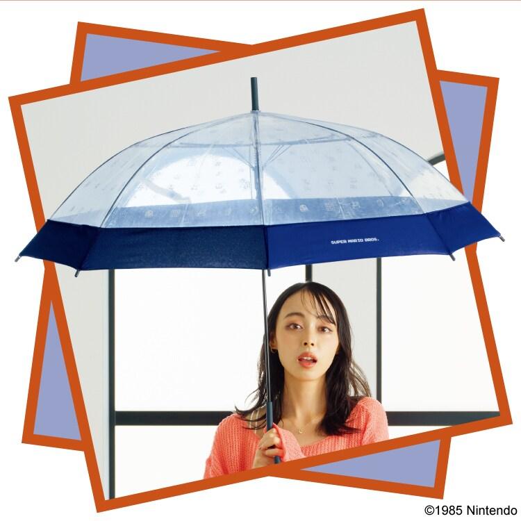 Wpc. 【Wpc.】［ビニール傘］ 任天堂 スーパーマリオブラザーズ 60cm