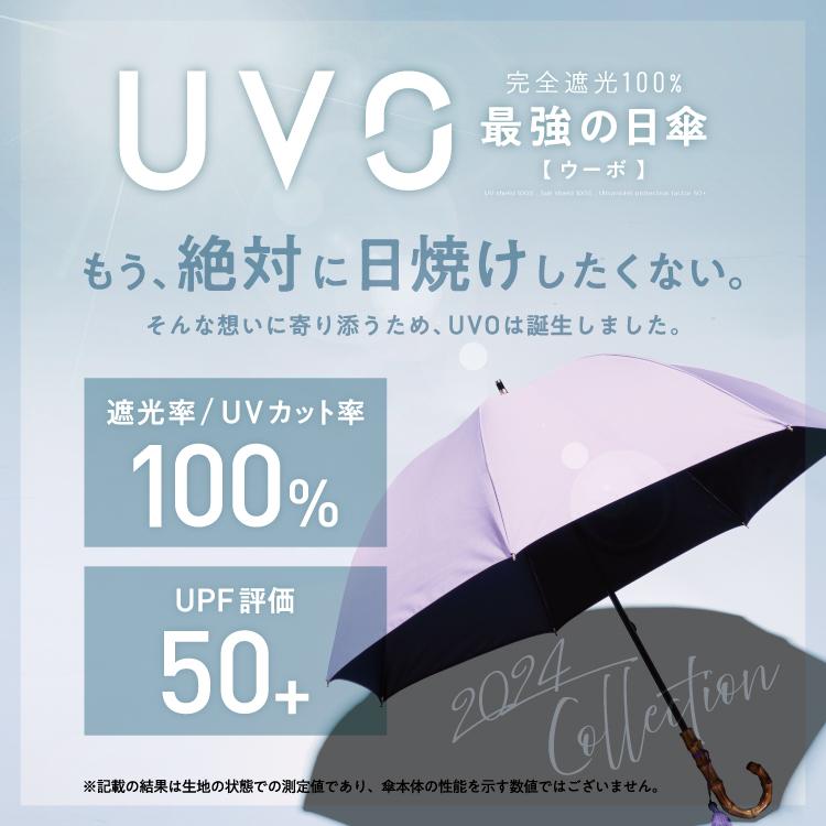 【Wpc.】日傘 UVO（ウーボ）60cm 大きい 完全遮光 遮熱 UVカット 晴雨兼用 長傘｜0101marui｜09