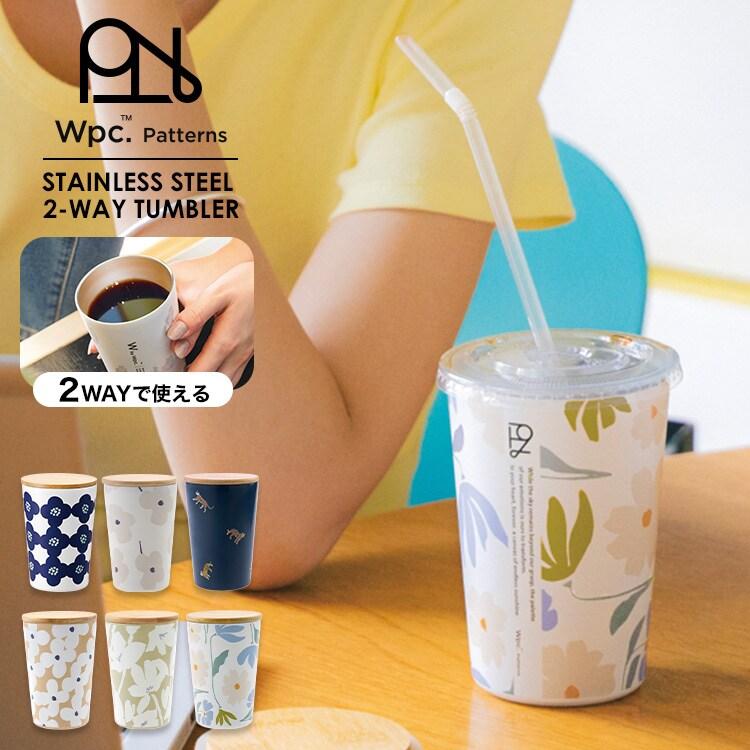 Wpc. 【Wpc.】ステンレス2wayタンブラー 430ml 保温 保冷 蓋付き