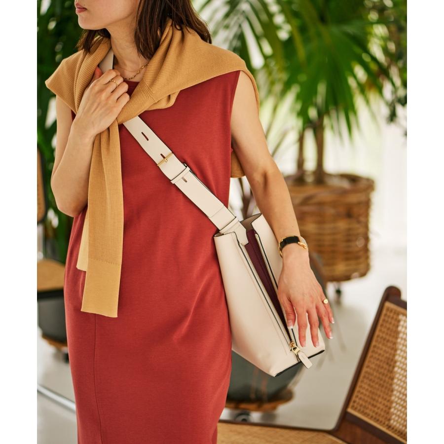 E'POR ／Y BAG Mediumサイドジップショルダーバッグ ［未使用品］ ROPE'（ロペ） 【E'POR】Y BAG Shoulder Medium（サイドジップ