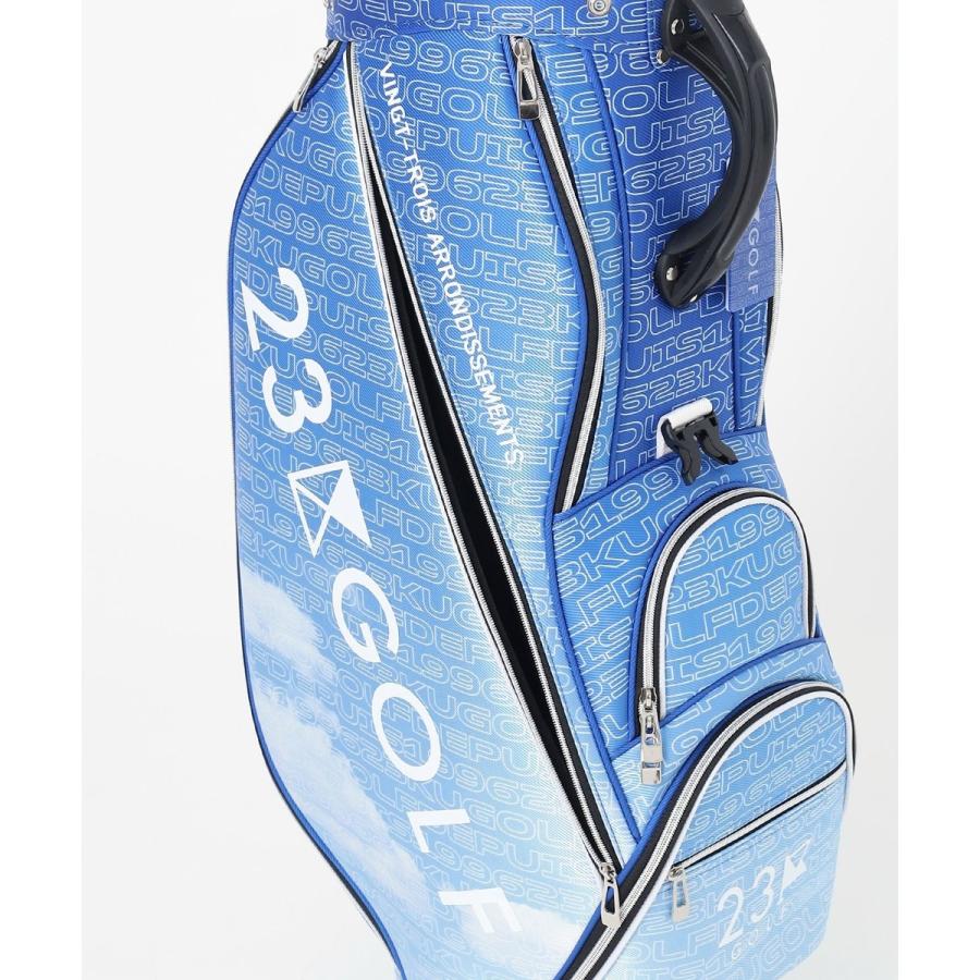 23区　オリジナル変形ロゴキャディーバック 23区GOLF 【UNISEX】オリジナル変形ロゴ キャディバッグ : マルイ(丸井
