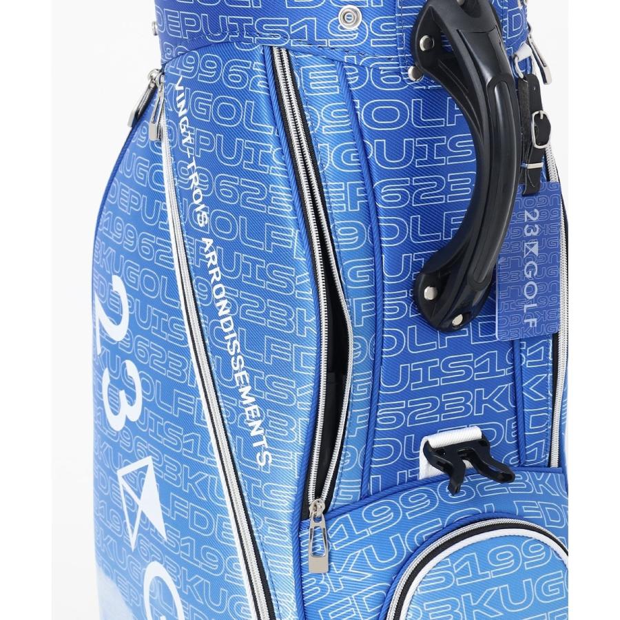 23区GOLF 【UNISEX】オリジナル変形ロゴ キャディバッグ : マルイ(丸井