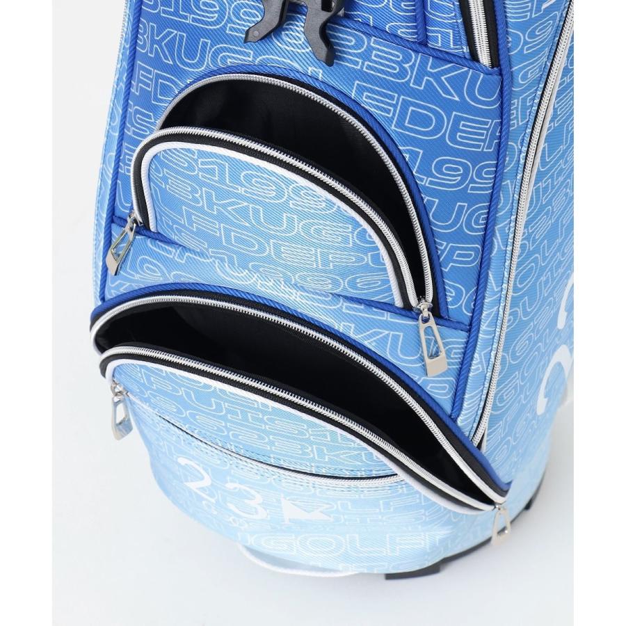 23区GOLF 【UNISEX】オリジナル変形ロゴ キャディバッグ : マルイ(丸井