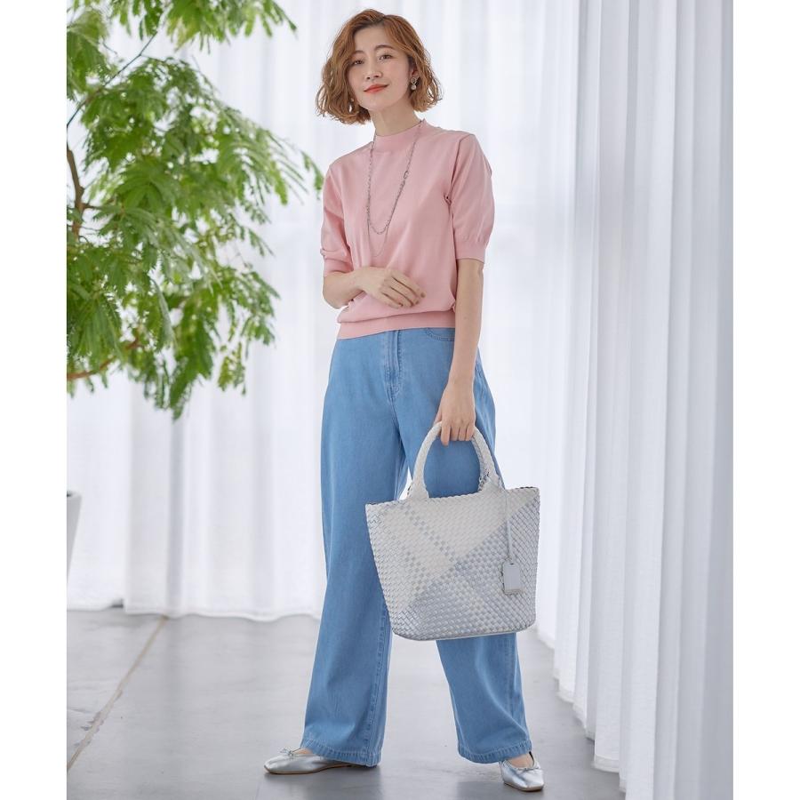 【Oggi4月号掲載/洗える】23区DENIM ライトダンガリー ワイドパンツ Oggi4月号掲載/洗える】23区DENIM ライトダンガリー ワイド