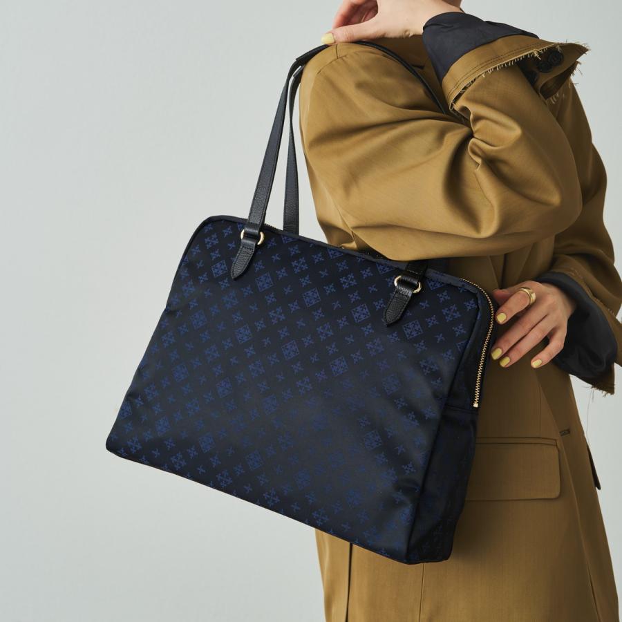 russet 【2024SS新作】＜A4サイズ収納可能＞ナイロンジャガード