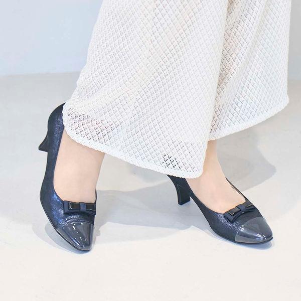 リズ・ラフィーネ（Riz raffinee）/【24春夏新作】2WAYデザインパンプス Riz raffinee（リズ ラフィーネ） 【24春夏新作】2WAYデザインパンプス