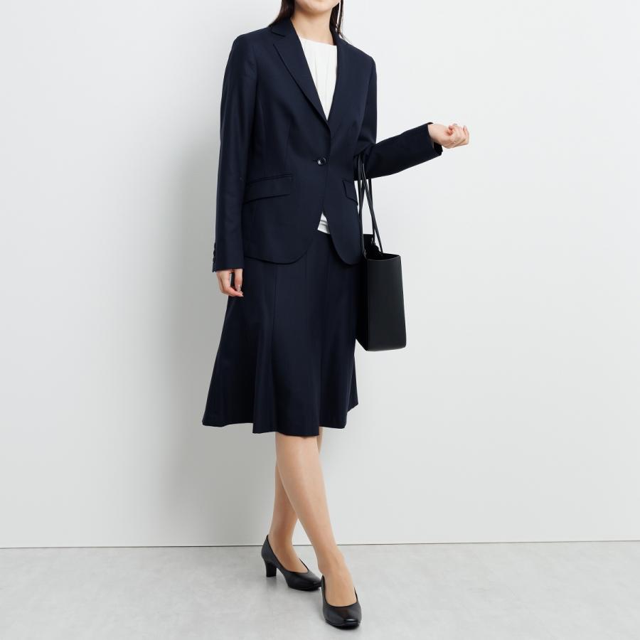 HIMIKO 【撥水】＜5cmヒール＞スクエアトゥブラックパンプス/600003