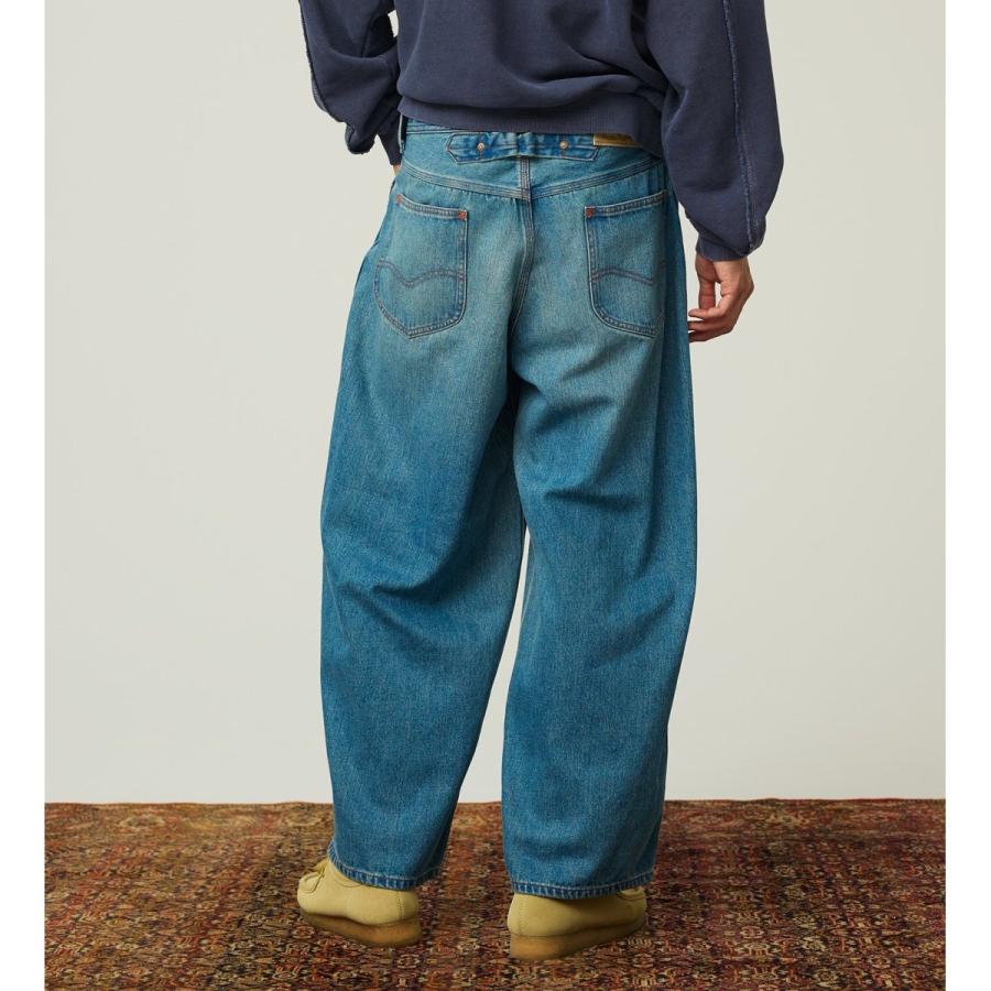 LEE SUPERSIZED COWBOY ストレートデニムパンツ Lee 【再入荷】SUPERSIZED COWBOY ストレートデニムパンツ