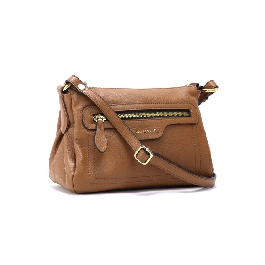 ベース（BASE）/【Gianni Conti】【本革】イタリア製 カーフレザー ミニショルダーバッグ BASE 【Gianni Conti】【本革】イタリア製 カーフレザー ミニ