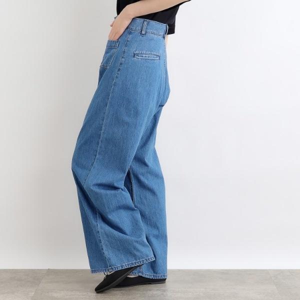 【Lee×grove別注】DENIM MARINE PANTS｜0101marui｜04