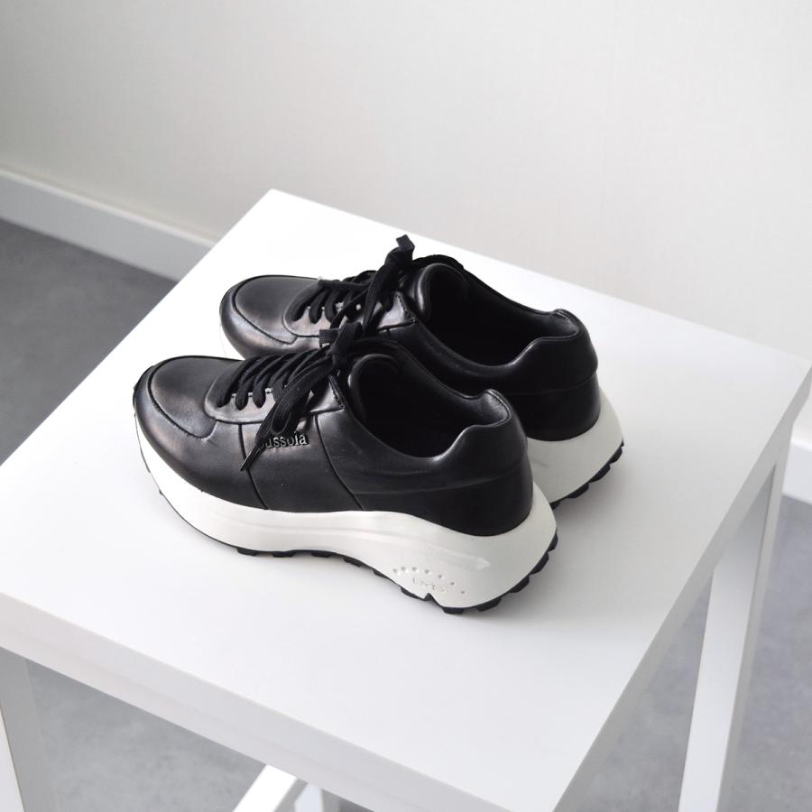 bussola ブソラ◇5cmヒール◇撥水厚底レースアップスニーカー : マルイ