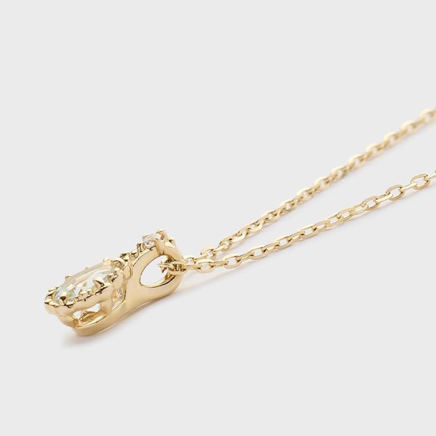 K10アクアマリンネックレスの画像