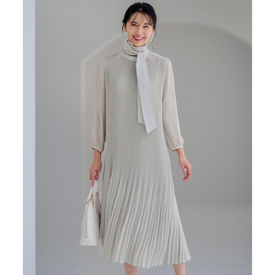 23区 【VERYコラボ】シャイニーアムンゼン プリーツ ワンピース