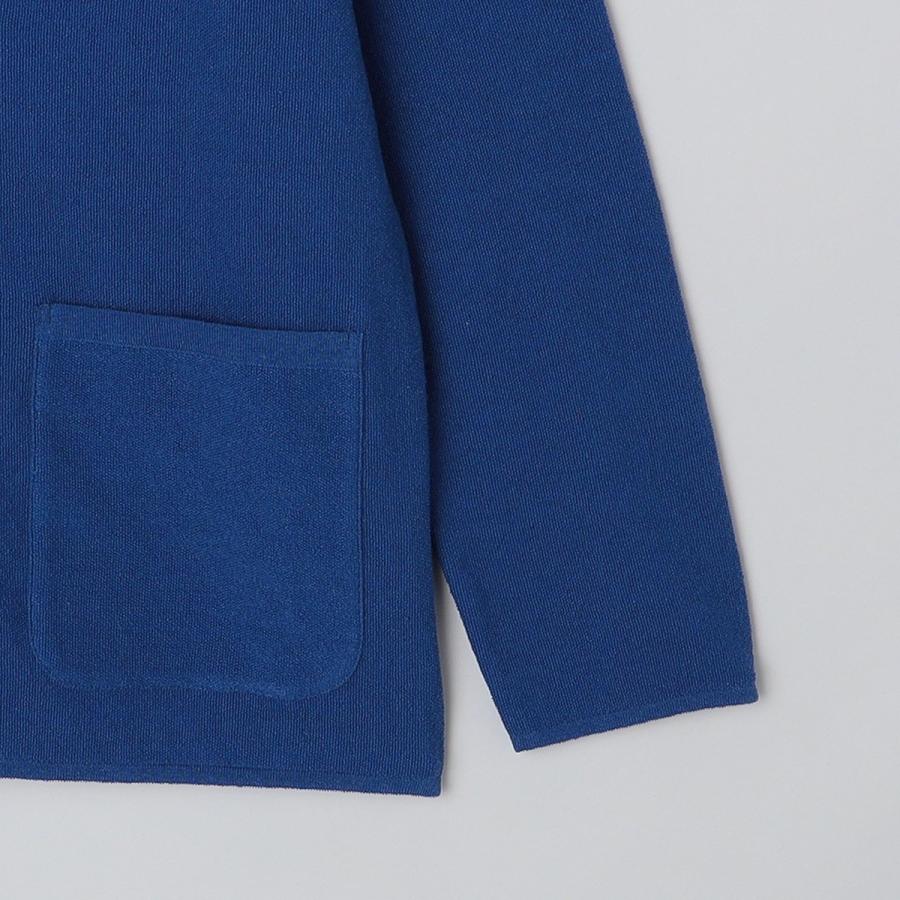 SHIPS（シップス） BATEAUX DE SHIPS: リネン ダブル ブレスト ニット