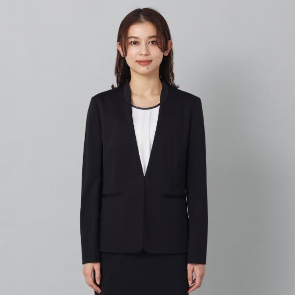 UNTITLED 【UVケア接触冷感ジャケット】カラーレスストレッチジャケット UNTITLED 【UVケア接触冷感ジャケット】カラーレスストレッチ