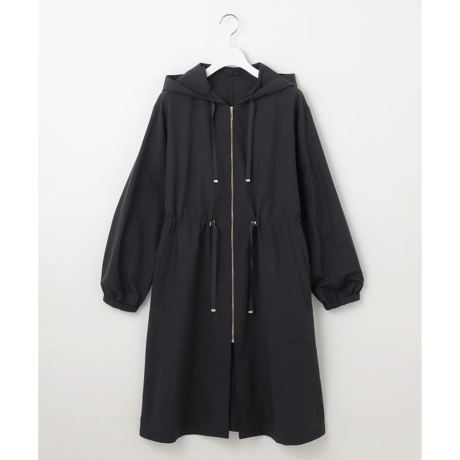 自由区 【撥水加工・UVケア・洗える】ライトグログランフーデッド