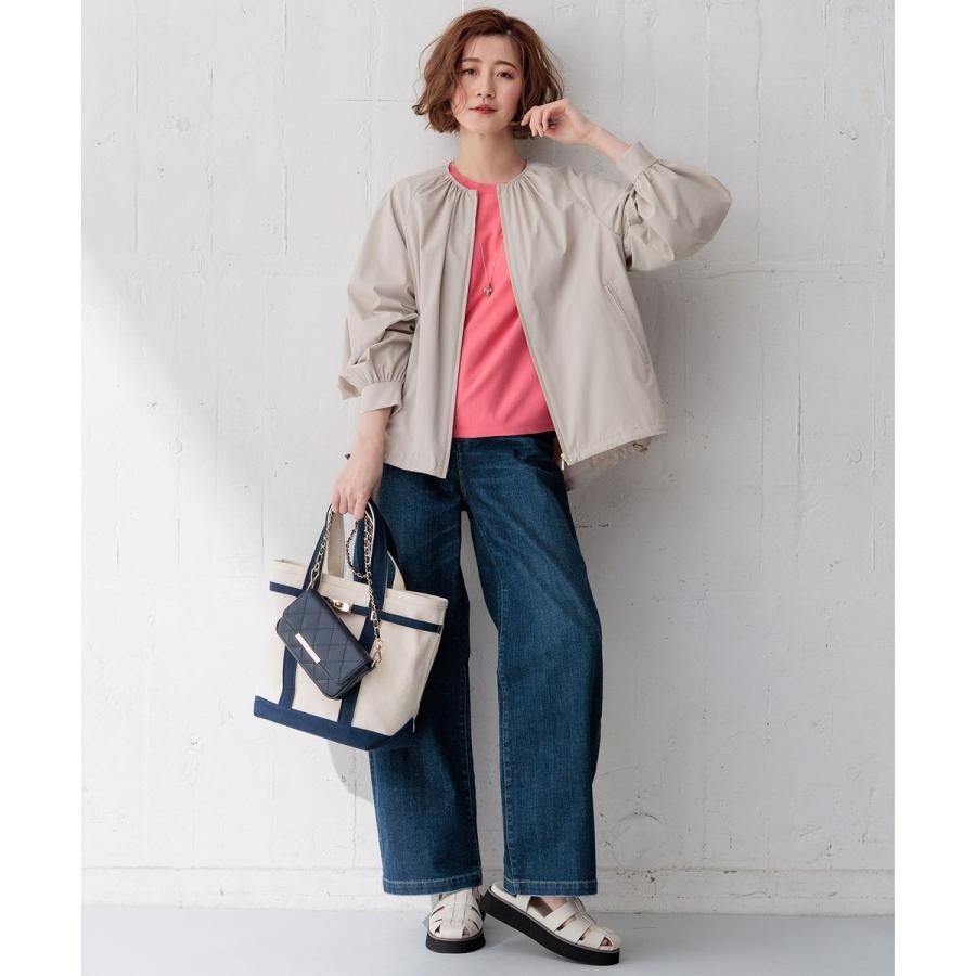 23区 【洗える/撥水加工】ナイロン2WAYストレッチ ブルゾン