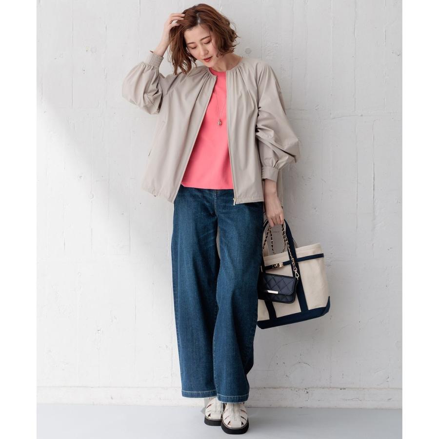 23区 【洗える/撥水加工】ナイロン2WAYストレッチ ブルゾン