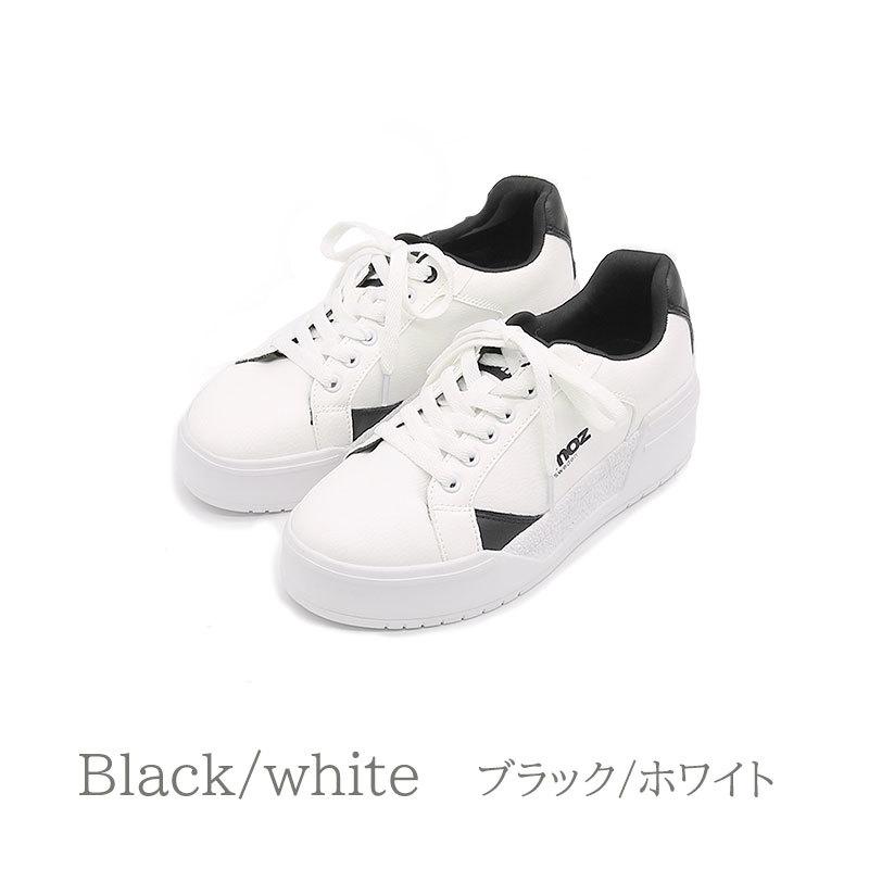 moz（モズ） 【人気定番商品】〔スタイルアップ〕 厚底 ワンポイント