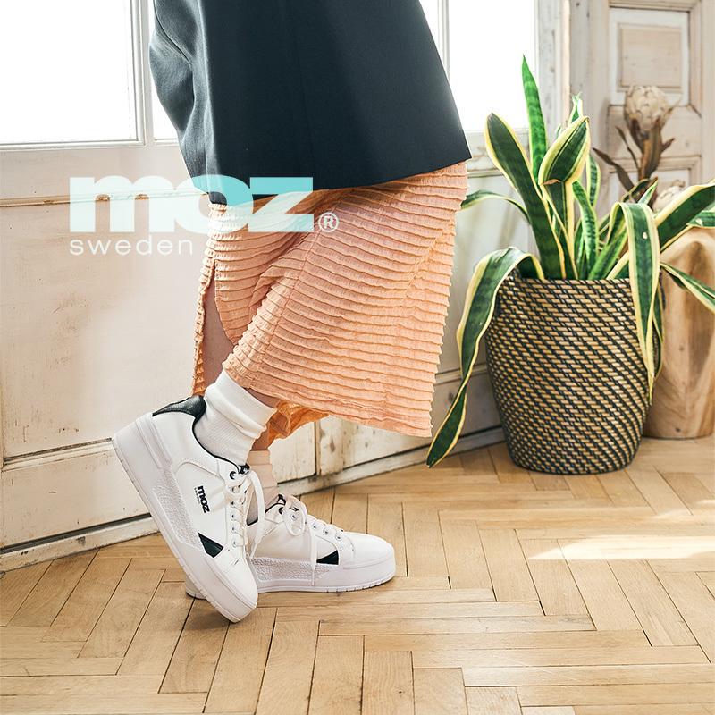 moz（モズ） 【25秋冬新作】＜新色追加＞moz 厚底 ワンポイント カラー