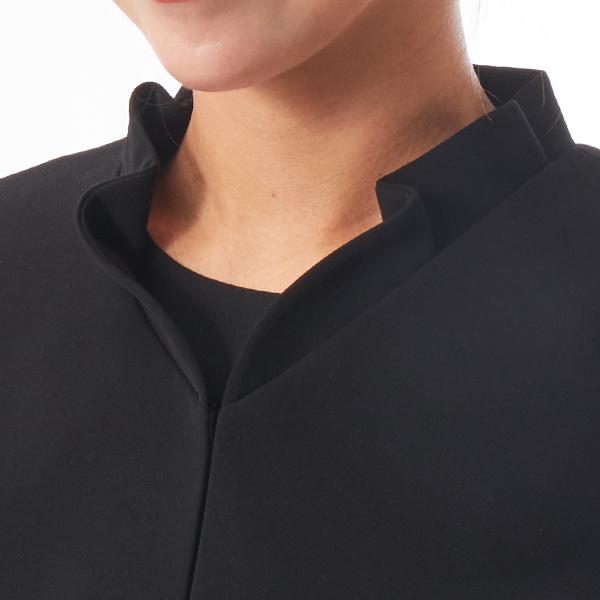 INFINE 【ブラックフォーマル 冠婚葬祭 セレモニー】フリル衿フラシ