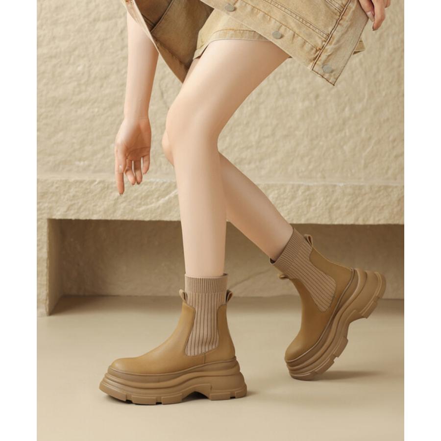 aimoha（アイモハ） 【shoes365】ニットソックス ブーツ : マルイ(丸井