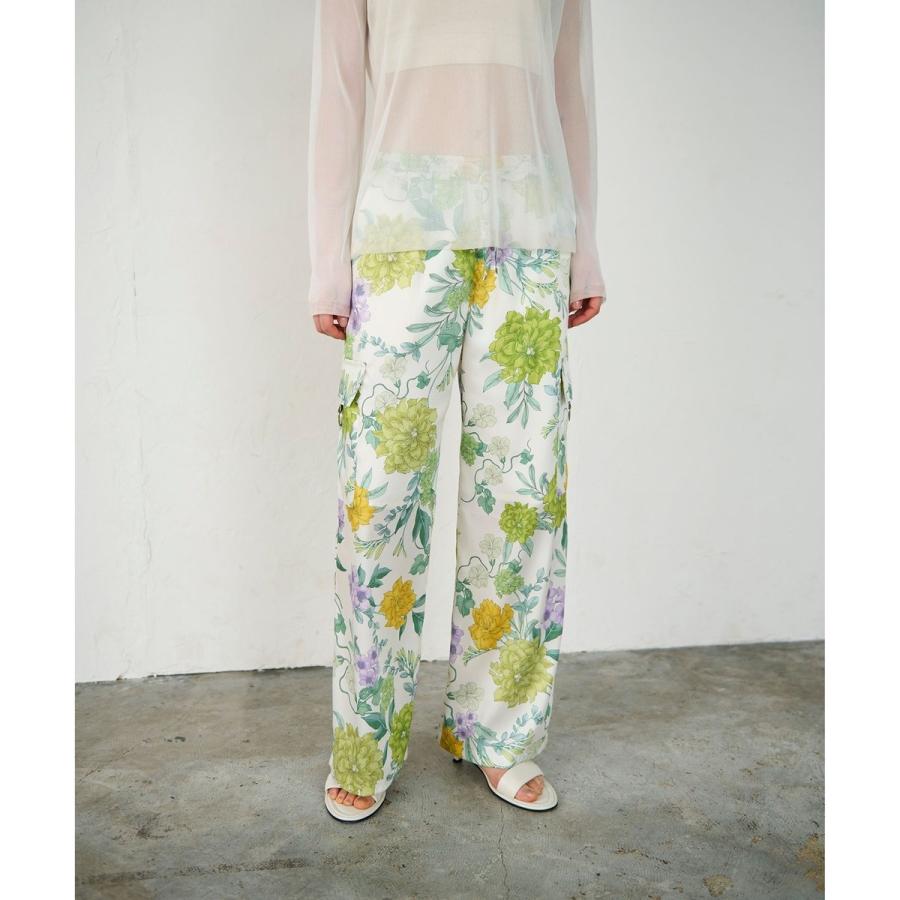 GRACE CONTINENTAL（グレースコンチネンタル） フラワープリントワーク