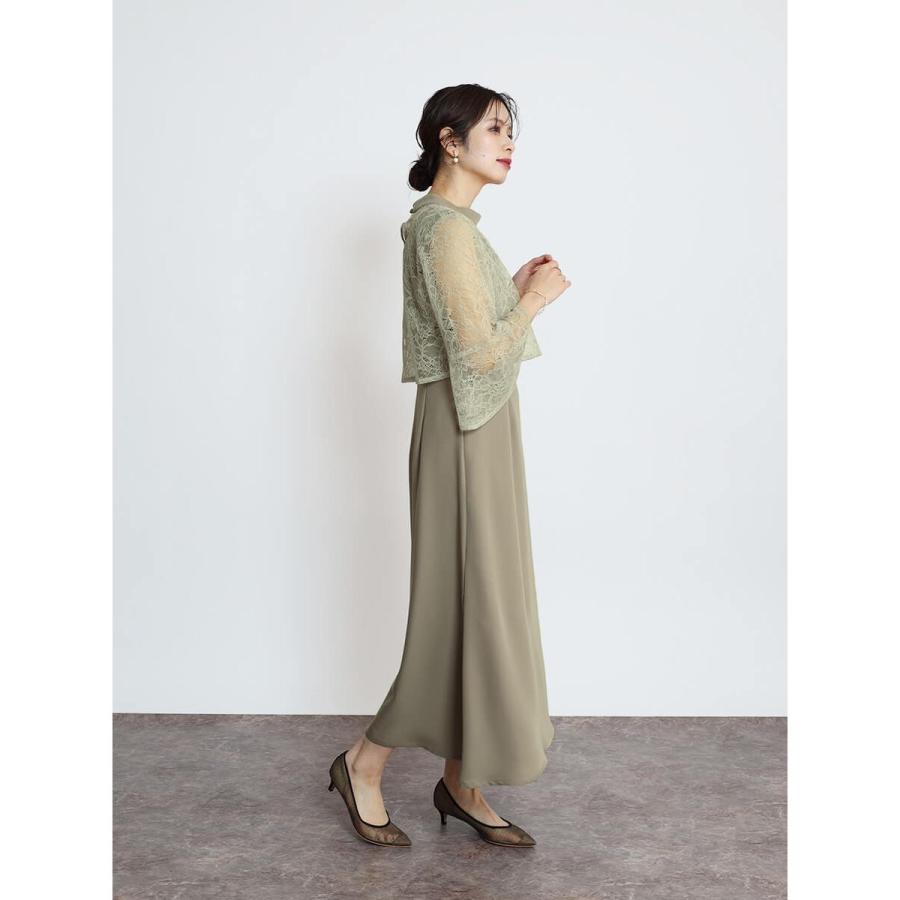 【今期新品未使用】ヤマダヤ　ケープライクレースワンピース　Rire Fete ケープライクレースワンピース - Rire Fete - petirobe