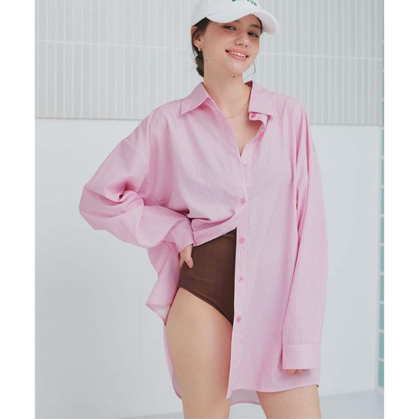 titivate（ティティベイト） 【SEA DRESS】ビッグシルエットシャツ