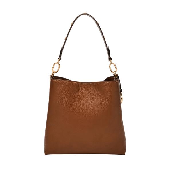 FOSSIL（フォッシル） 肩かけバッグ レディース レザー ブラウン