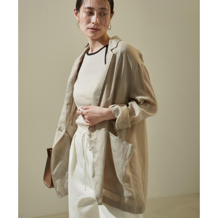 雑誌掲載】シアーリネンオーバージャケット : マルイ(丸井)Yahoo!店 