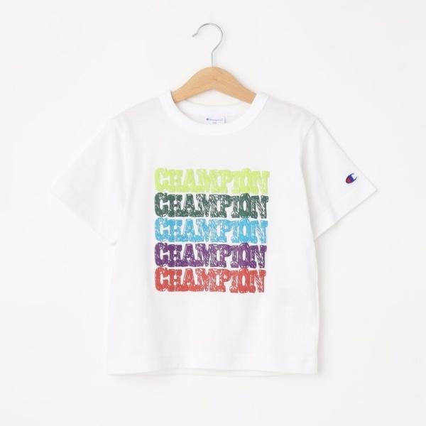 【Champion】カラフルロゴTシャツ｜0101marui｜04
