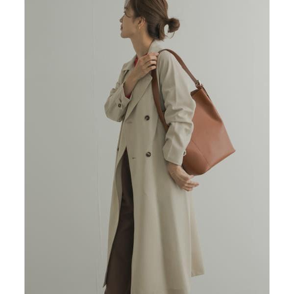 ロングトレンチコート （デザインバックヨークロングトレンチ