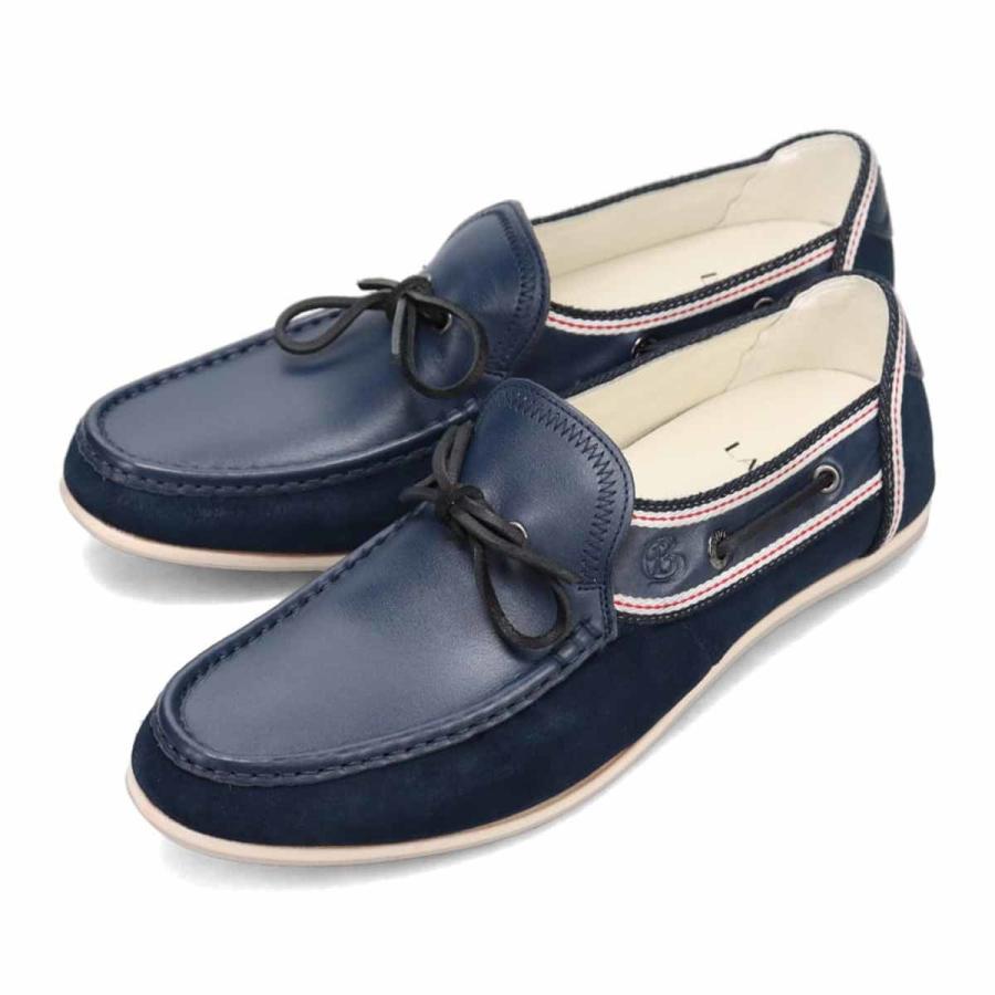 LANVIN en Bleu コンビネーションドライビングシューズ : マルイ(丸井
