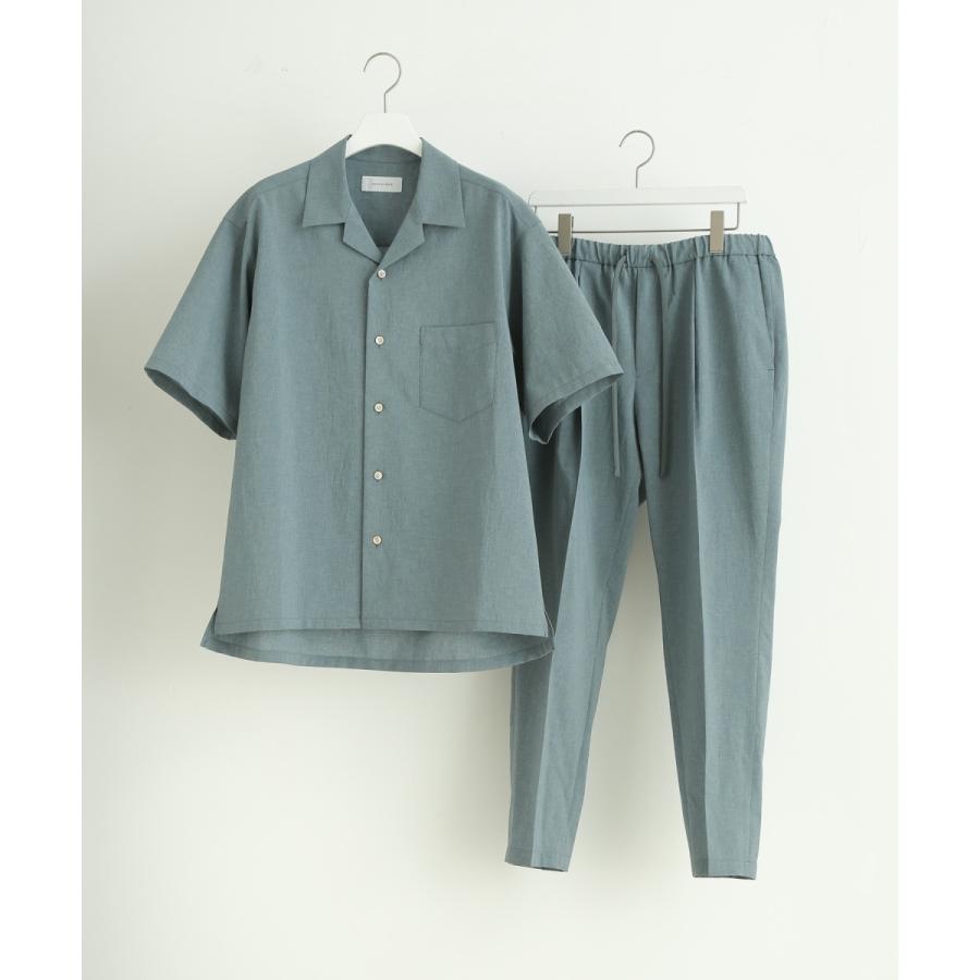 【美品】アダムエロペ リランチェ セットアップ Mサイズ ダークグレー ADAM ET ROPE'（アダムエロペ） セットアップ 「RIRANCHA」サマー