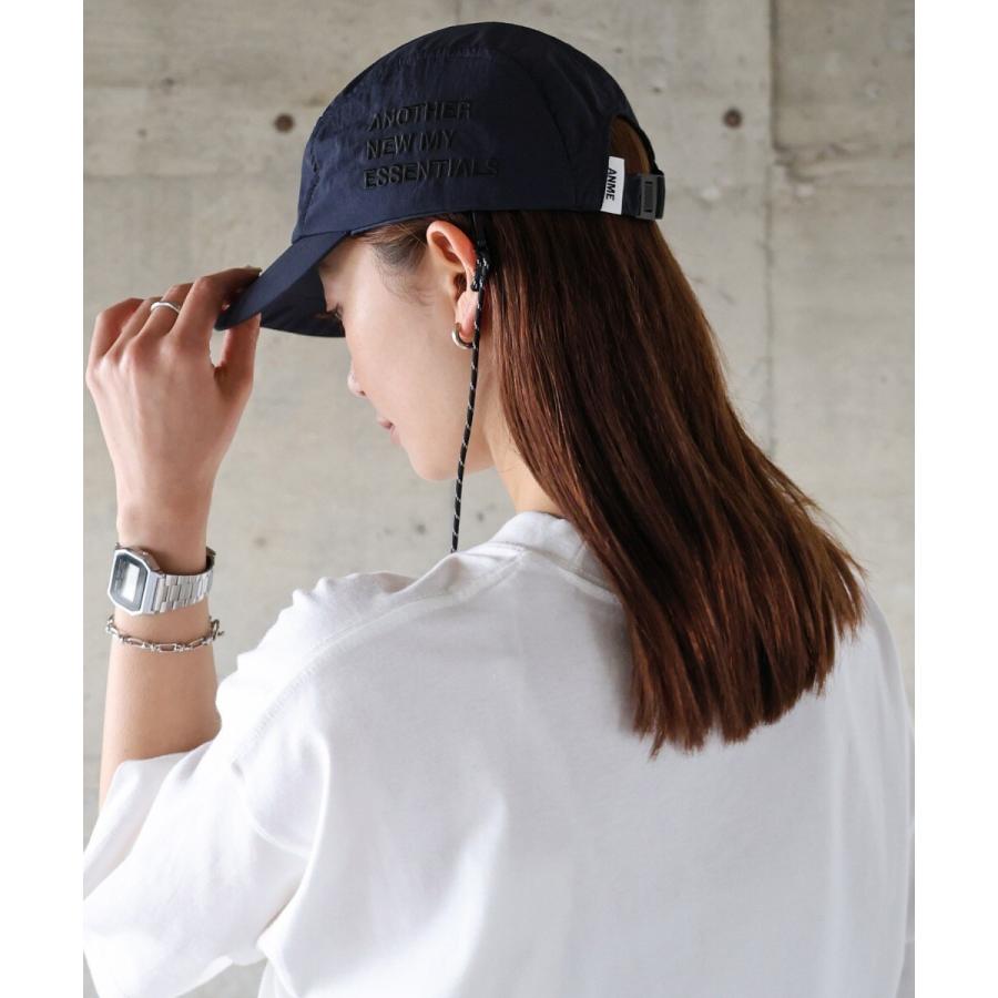 ANME エンブロイダリー ロゴ UV 接触冷感 ナイロンキャップ アンメ