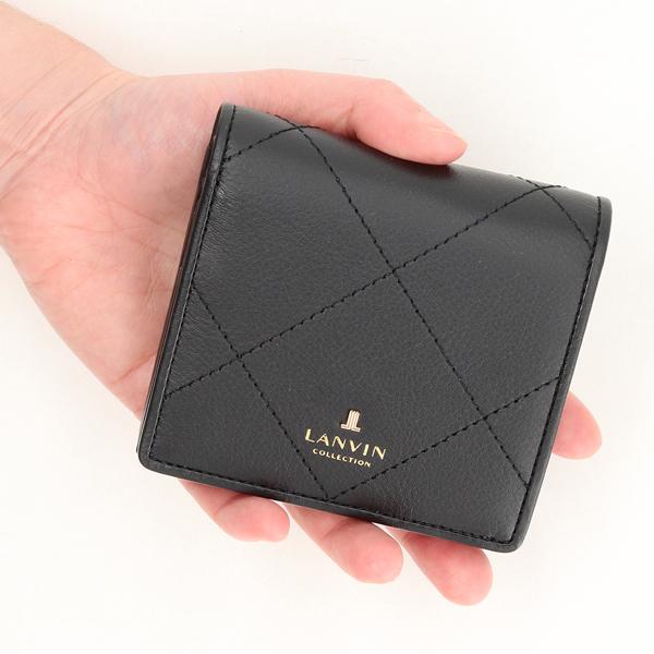 【新品】ランバンコレクション クロワゼパース 二つ折り財布 グリーン セール】 【クロワゼパース】二つ折り財布 （財布・コインケース