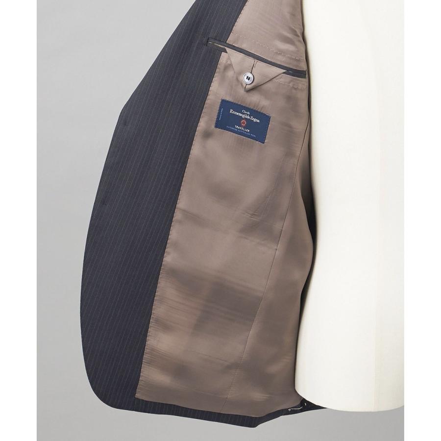 【Ermenegildo Zegna】TRAVELLER　スーツ（ライトグレーストライプ）の画像