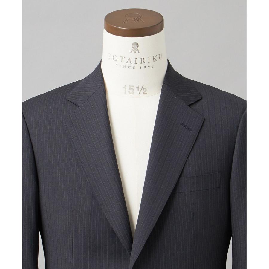 【Ermenegildo Zegna】TRAVELLER　スーツ（ライトグレーストライプ）の画像