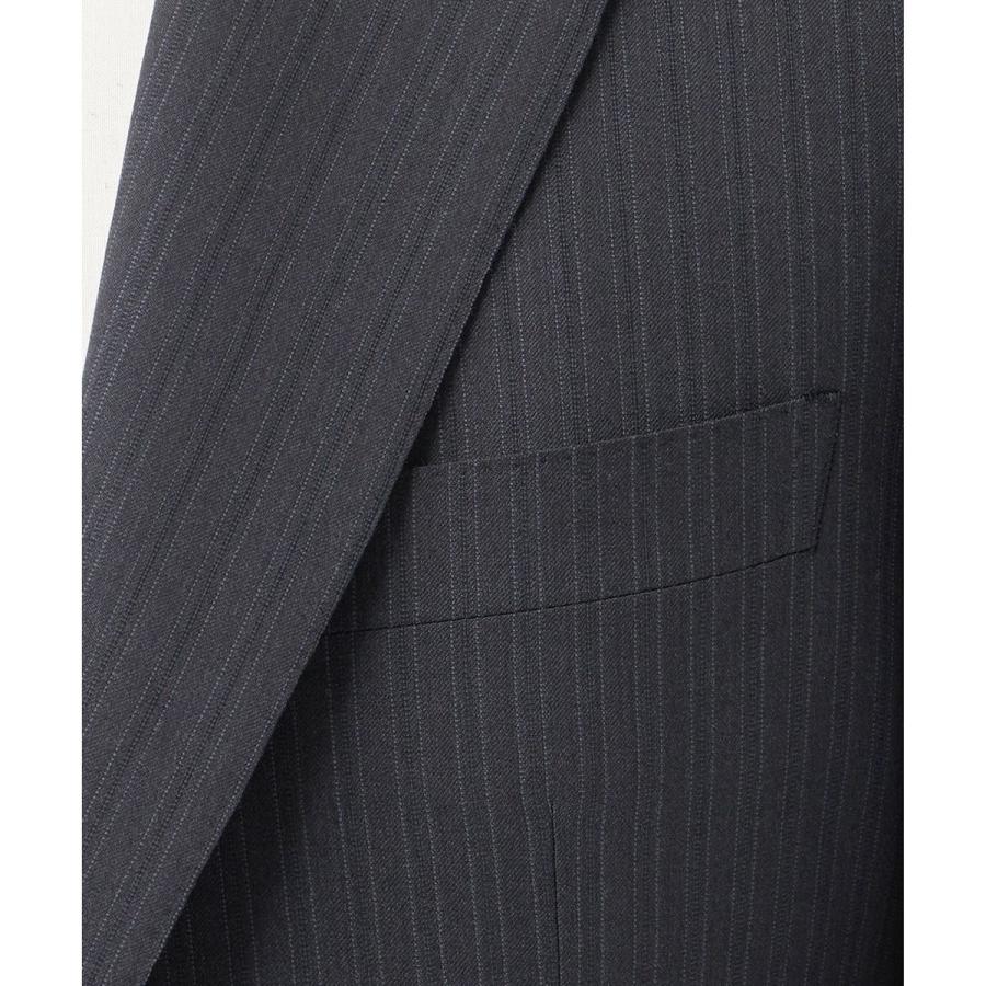 【Ermenegildo Zegna】TRAVELLER　スーツ（ライトグレーストライプ）の画像