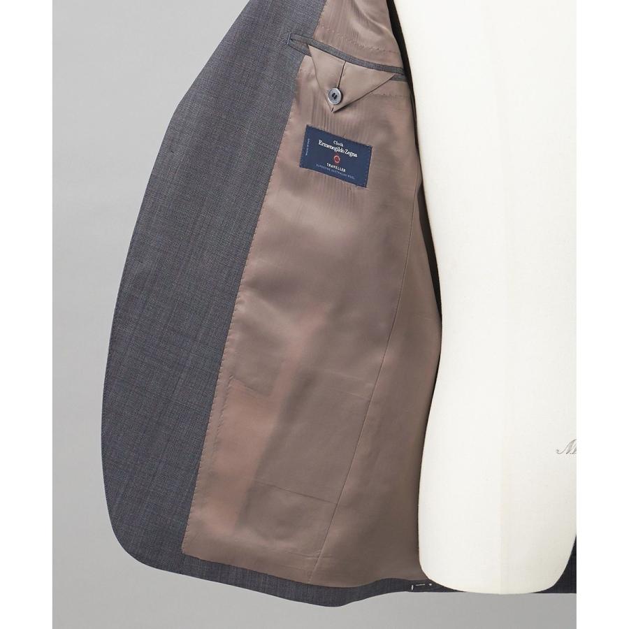 【Ermenegildo Zegna】TRAVELLER　スーツ（ライトグレー無地）の画像