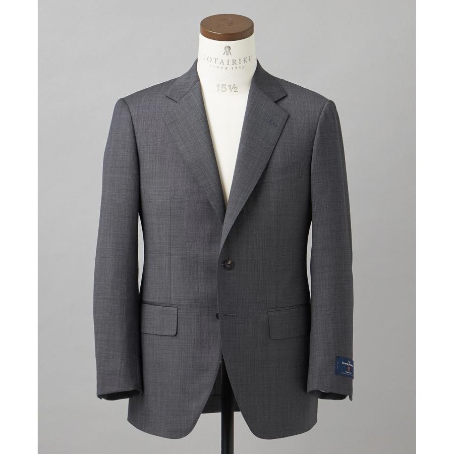 【Ermenegildo Zegna】TRAVELLER　スーツ（ライトグレー無地）の画像