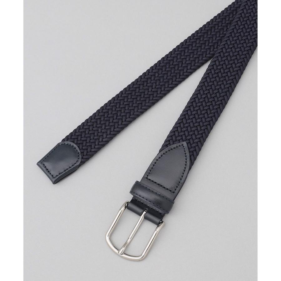 ゴムメッシュ レザーコンビベルト