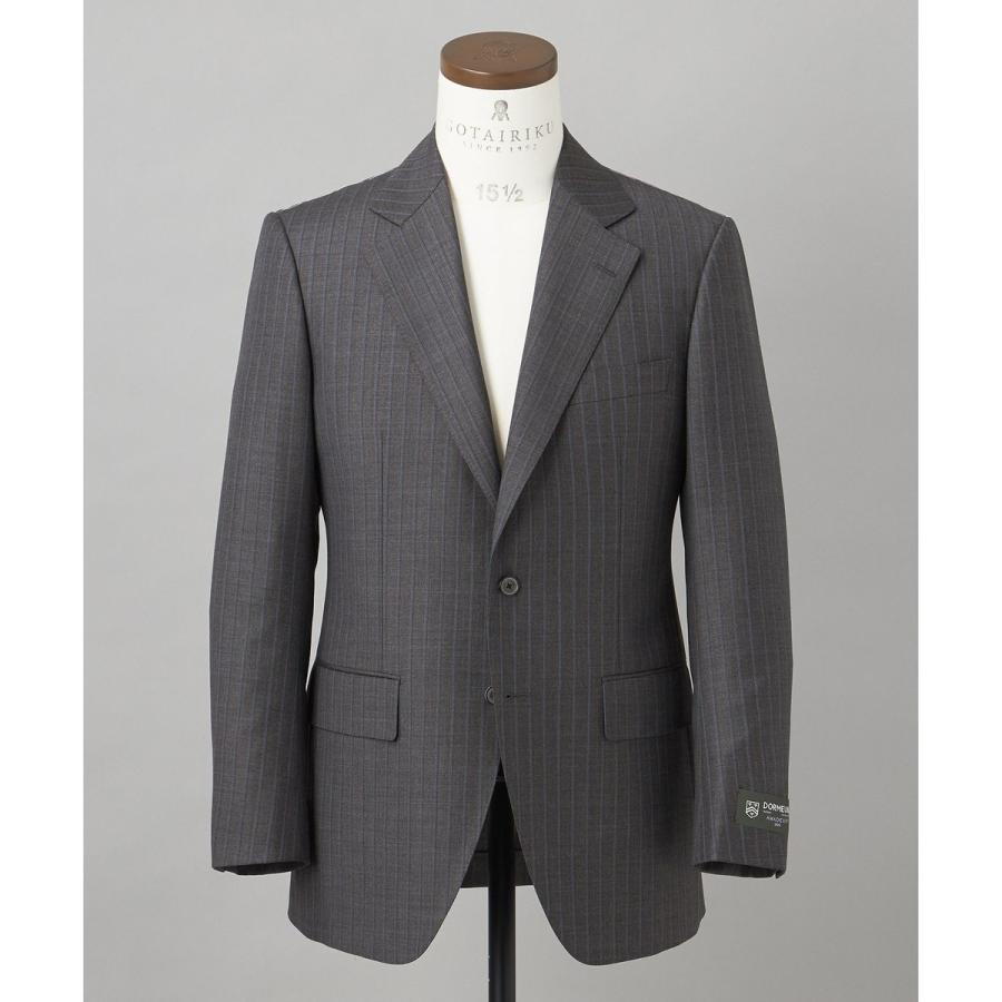 【DORMEUIL】AMADEUS365 スーツ（グレーストライプ）の画像